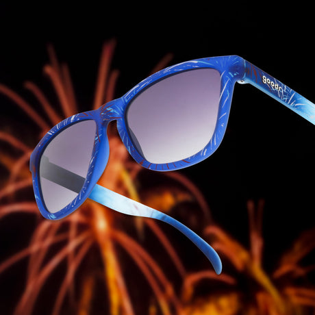 Goodr OGs Star-Spangled Birthday Suit Sunglasses