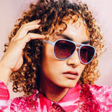 Goodr Mach G Moonlight Charging Station Aviator Sunglasses
