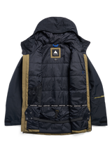 Men's Burton Reserve 2L Insulated Jacket - True Black/Dried Moss - feature detail