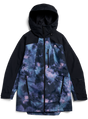 Women's Burton Reserve 2L Insulated Jacket - True Black/Crystal Dye - flat