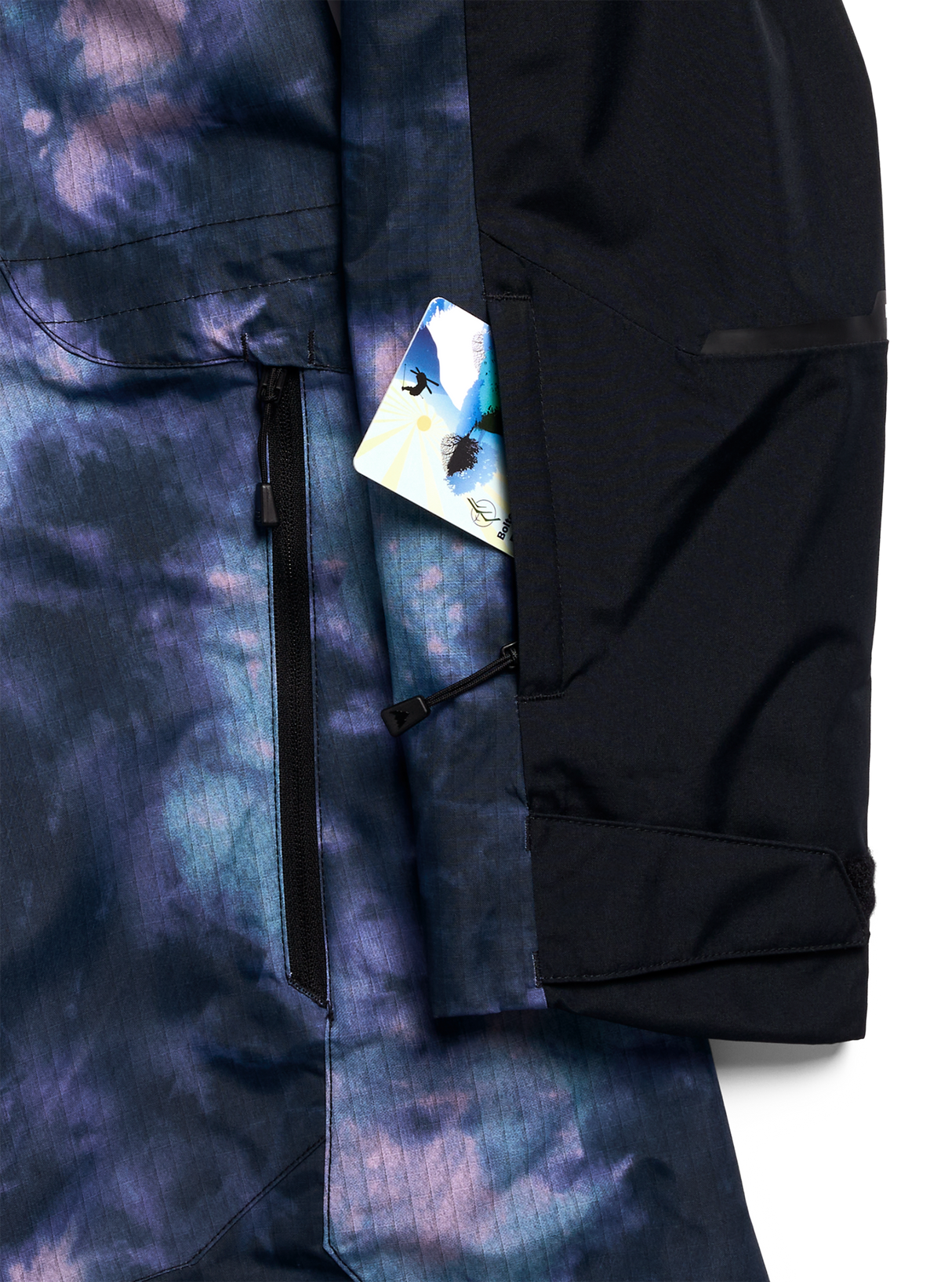 Women's Burton Reserve 2L Insulated Jacket - True Black/Crystal Dye - on model