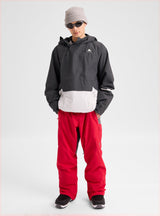 Men's Burton Reserve 2L Relaxed Anorak Jacket - Gotham Gray/Gray Cloud - detail
