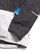 Men's Burton Reserve 2L Relaxed Anorak Jacket - Gotham Gray/Gray Cloud - on model