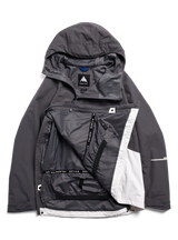 Men's Burton Reserve 2L Relaxed Anorak Jacket - Gotham Gray/Gray Cloud - feature detail