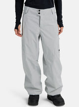 Burton Women's Reserve 2L Relaxed Snow Pants - 2026 Gray Cloud