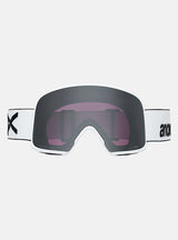 Anon M6 Goggles + Bonus Lens + MFI® Face Mask - White/Perceive Sunny Onyx