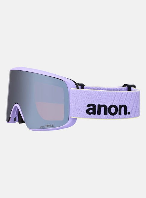 Anon M6S Goggles + Bonus Lens + MFI® Face Mask - Hyper Lilac/Perceive Sunny Onyx