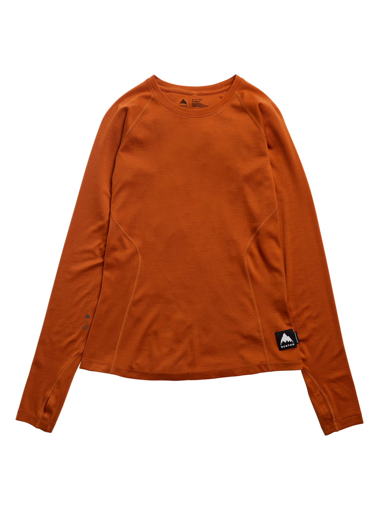 Women's Burton Merino Blend Midweight Base Layer Crew - Spiced Chai