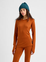 Burton Women's Merino Blend Midweight Base Layer Crew Shirt 2027