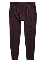 Men's Burton Merino Blend Midweight Base Layer Pants - Bear Hug Brown - detail