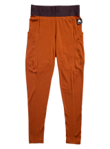 Women's Burton Merino Blend Midweight Base Layer Pants - Spiced Chai