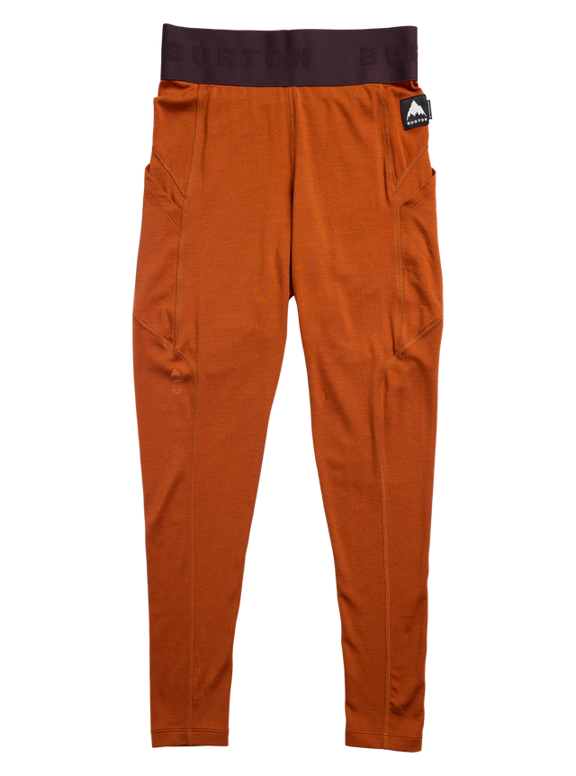 Women's Burton Merino Blend Midweight Base Layer Pants - Spiced Chai