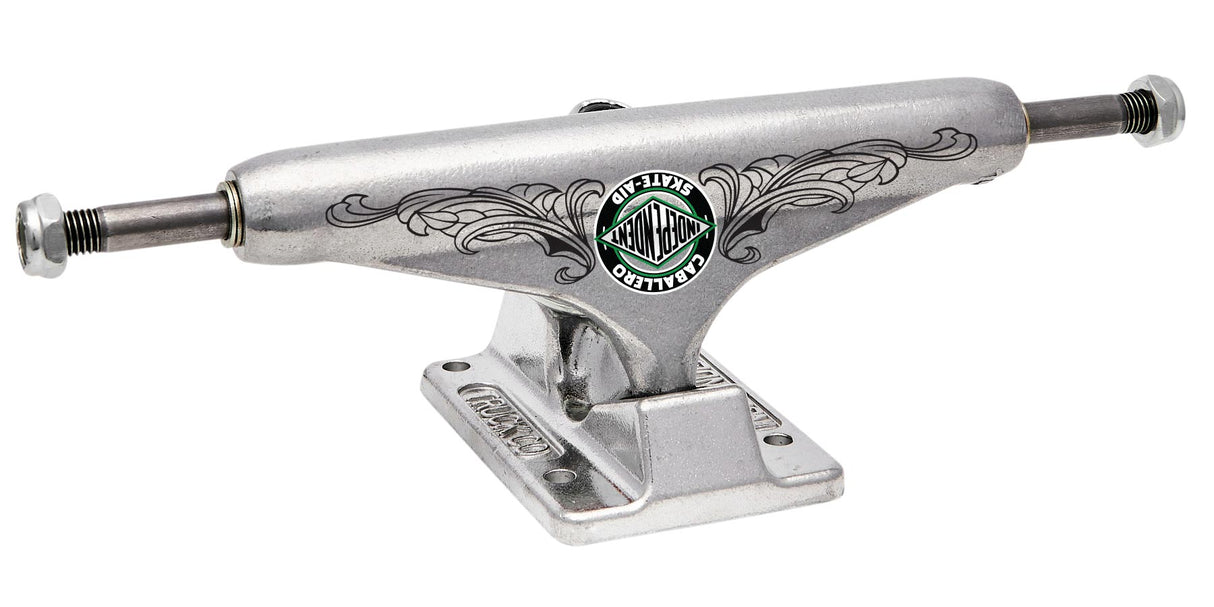 Independent Stage 11 Pro Steve Caballero Skate-Aid Polished Silver Standard Skateboard Trucks