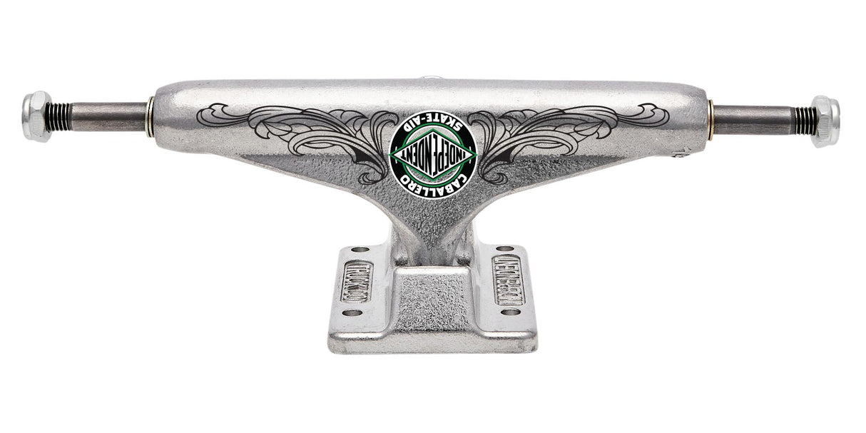 Independent Stage 11 Pro Steve Caballero Skate-Aid Polished Silver Standard Skateboard Trucks