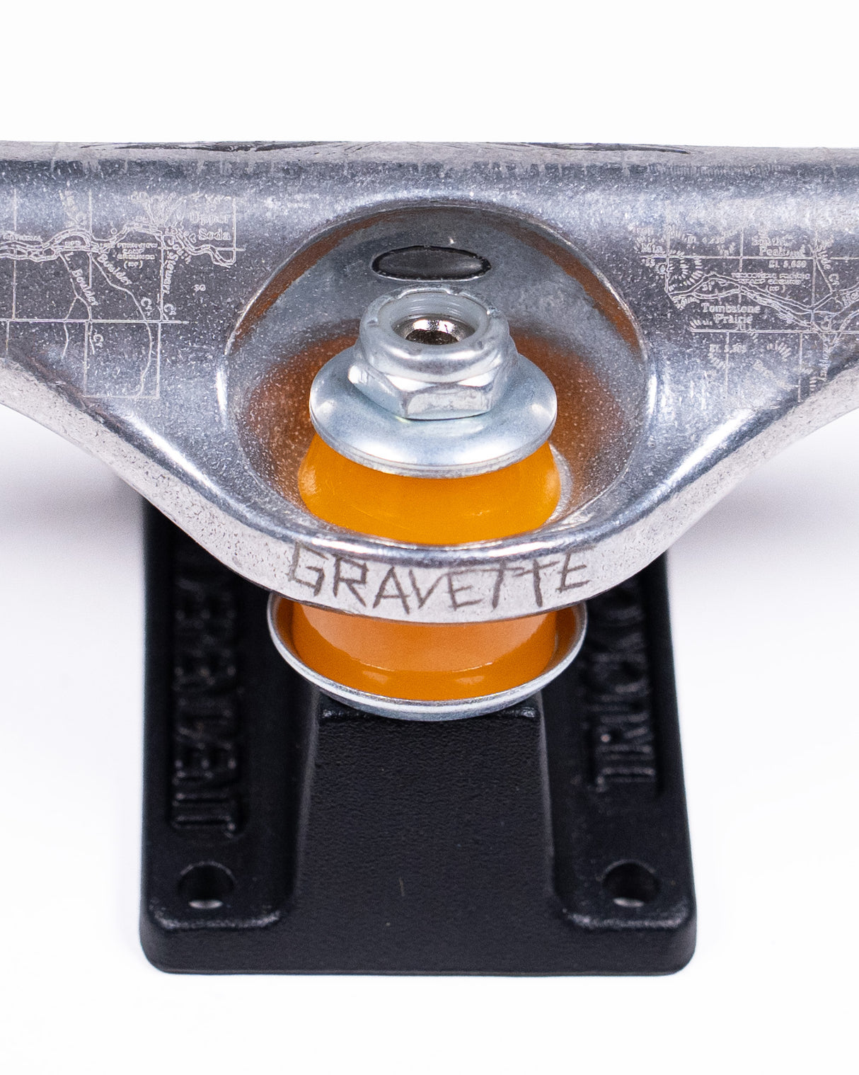 Independent Stage 11 Hollow David Gravette Pro Silver Black Skateboard Trucks