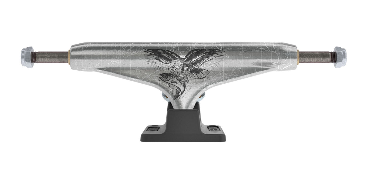 Independent Stage 11 Hollow David Gravette Pro Silver Black Skateboard Trucks