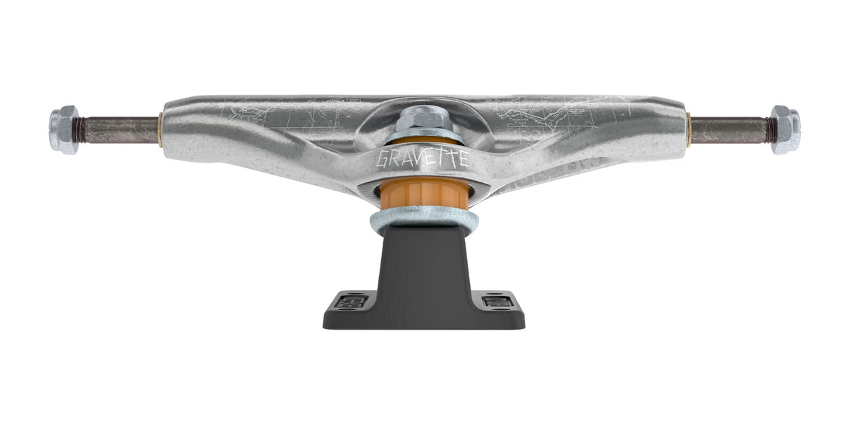 Independent Stage 11 Hollow David Gravette Pro Silver Black Skateboard Trucks