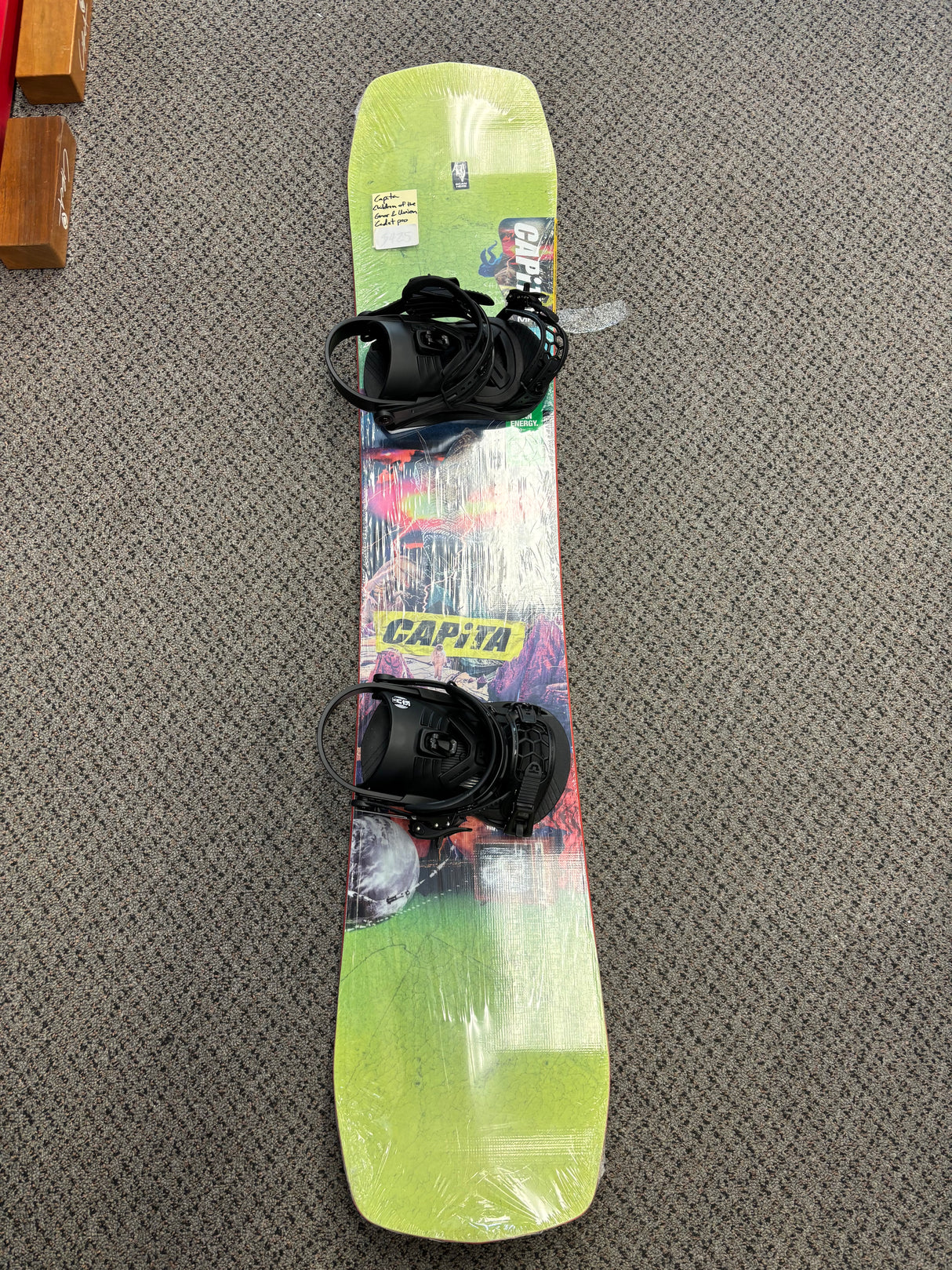 Capita Children of the Gnar Youth Snowboard & Union Cadet Binding
