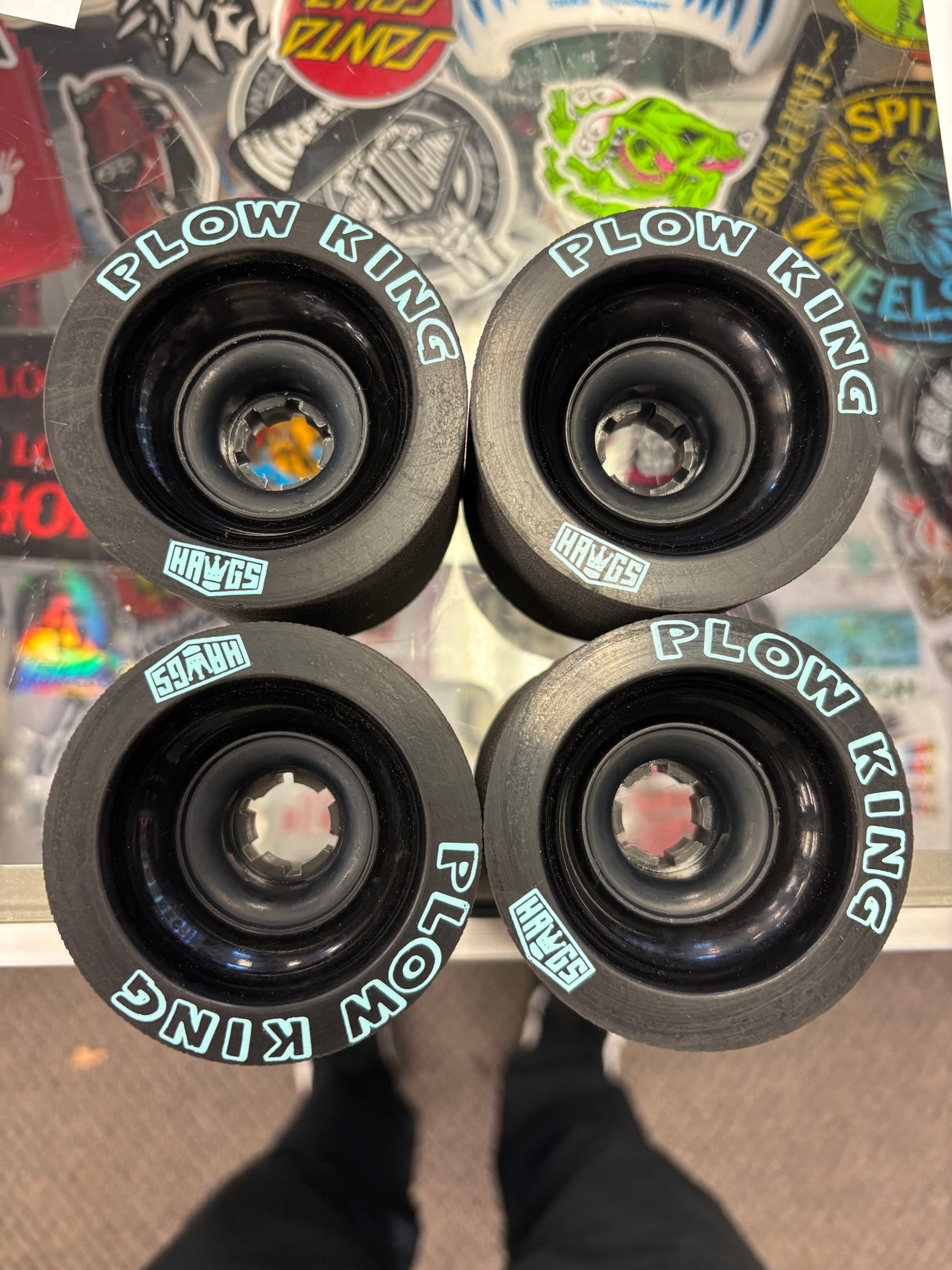 Hawgs Plow King Wheels 72mm 78a Black