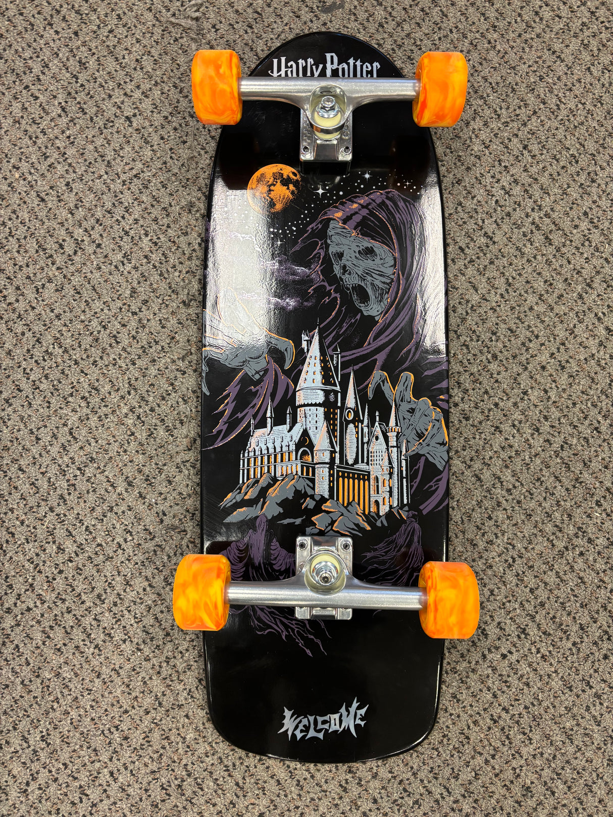 Sale Welcome x Harry Potter Dememtor on Boar Black Skateboard Complete 10.1"