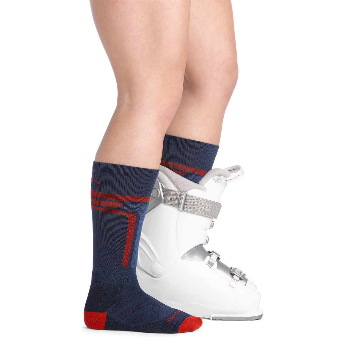 Darn Tough Kids T-Bar Over-the-Calf Midweight Ski & Snowboard Socks