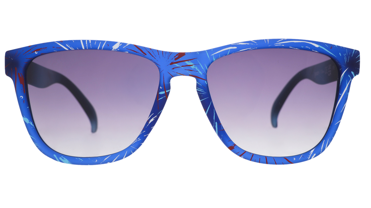 Goodr OGs Star-Spangled Birthday Suit Sunglasses
