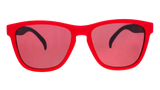 Goodr OGs Don't Leave Me on Red Sunglasses