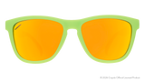 Goodr OGs Crayola Tropical Colors Palm Leaf Sunglasses