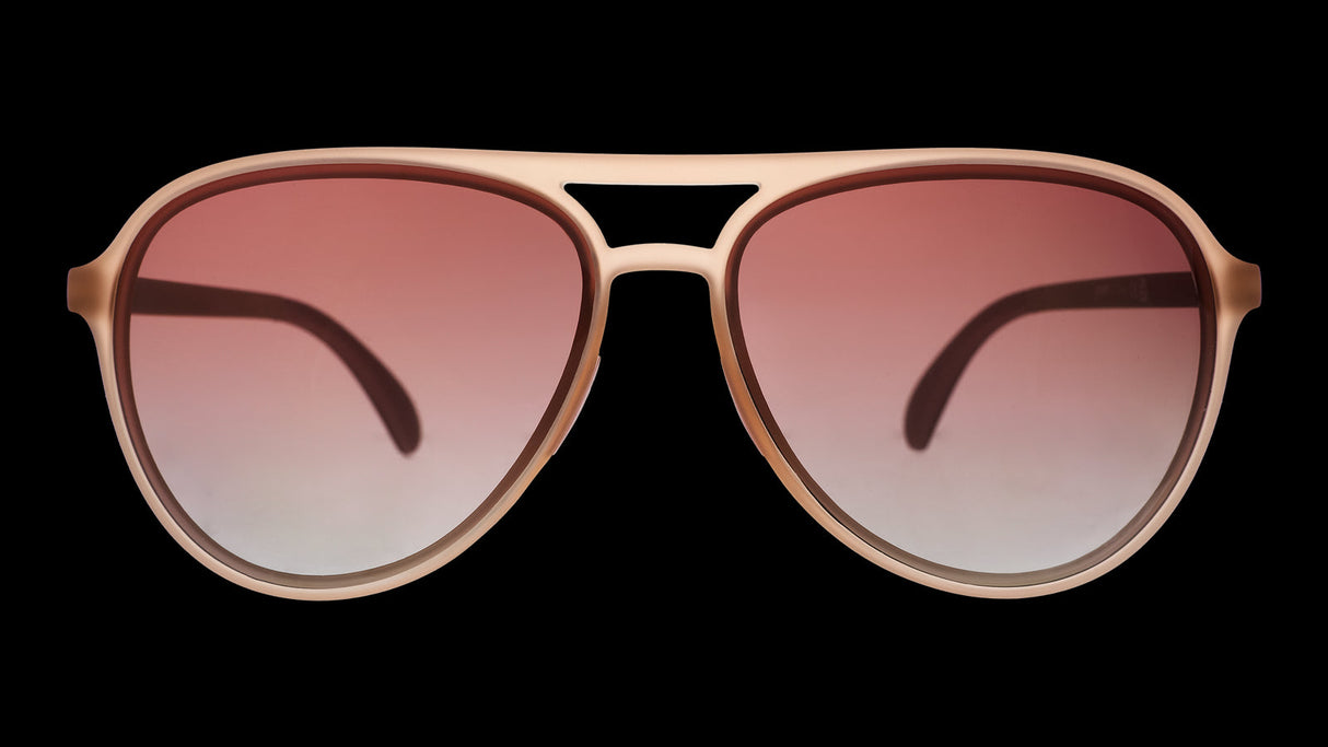 Goodr Mach G Purple's Midlife Crisis Aviator Sunglasses