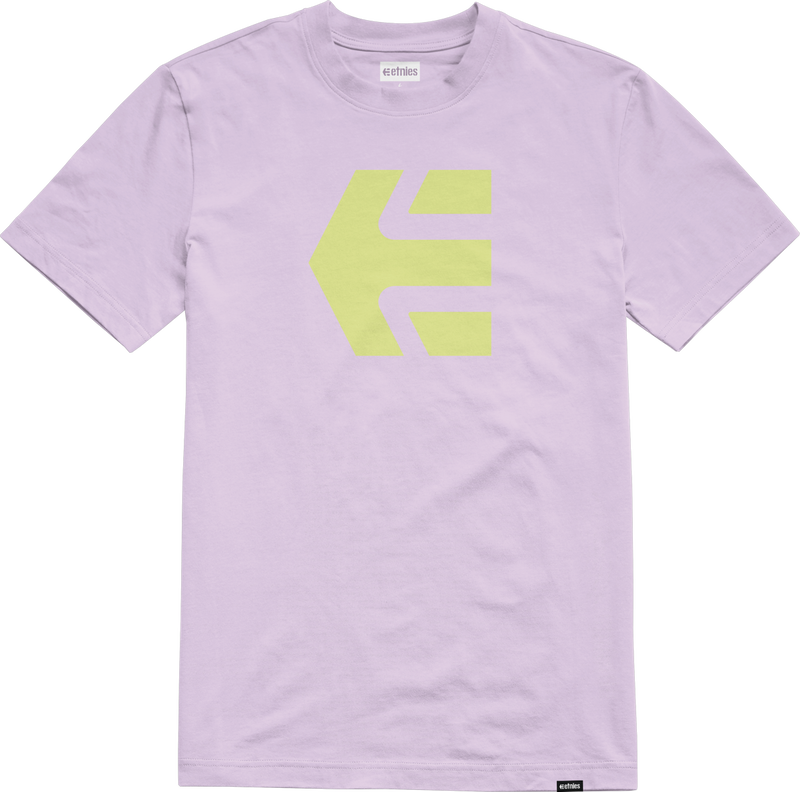Etnies Corp Combo Short Sleeve T-shirt - Lavender
