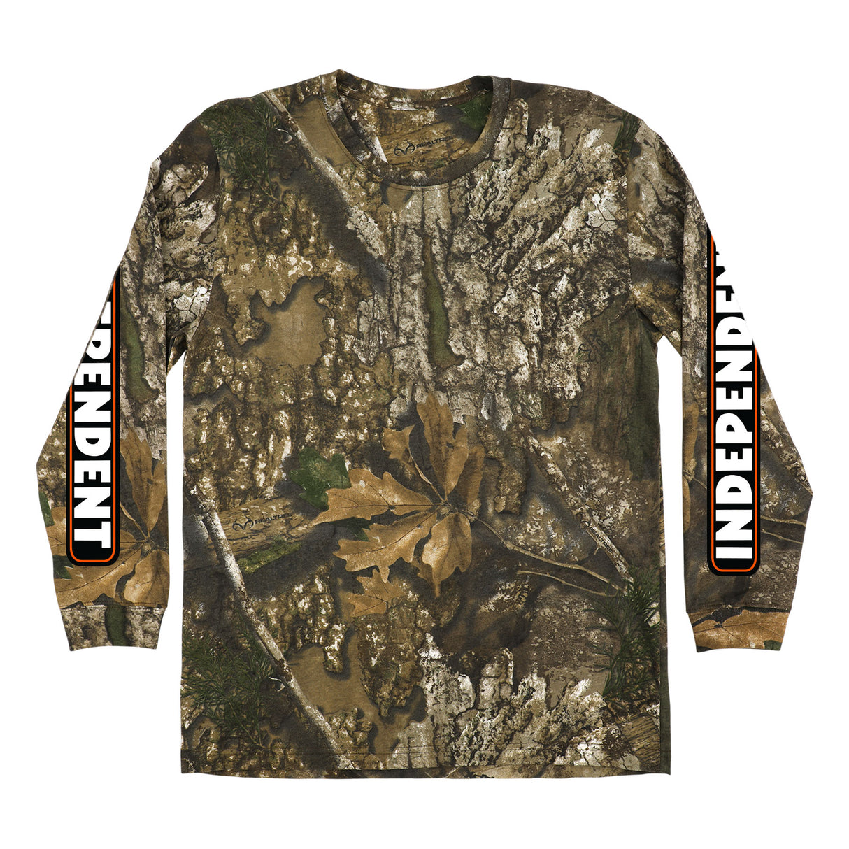 Independent Bar Logo Men's Long Sleeve T-Shirt Realtree