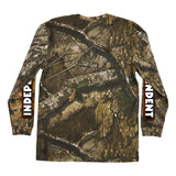 Independent Bar Logo Men's Long Sleeve T-Shirt Realtree