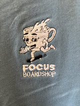 Focus Skate Coffee Next Level Embroidered Short Sleeve T-Shirt