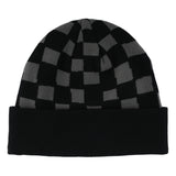 Santa Cruz Screaming Hand Long Shoreman Black Checker Beanie