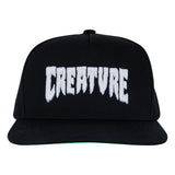 Creature Mono Snapback Structured Hat