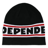 Independent Bar Logo Skull Beanie