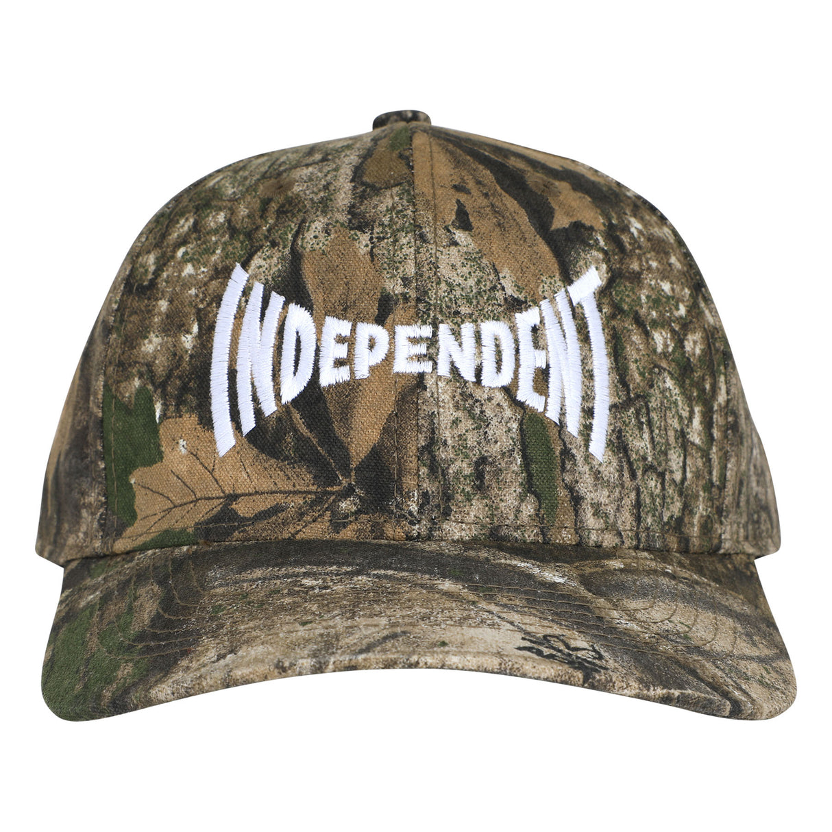 Independent Span Logo Snapback Structured Hat Realtree APX Mid Profile Hat