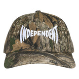 Independent Span Logo Snapback Structured Hat Realtree APX Mid Profile Hat