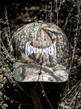 Independent Span Logo Snapback Structured Hat Realtree APX Mid Profile Hat