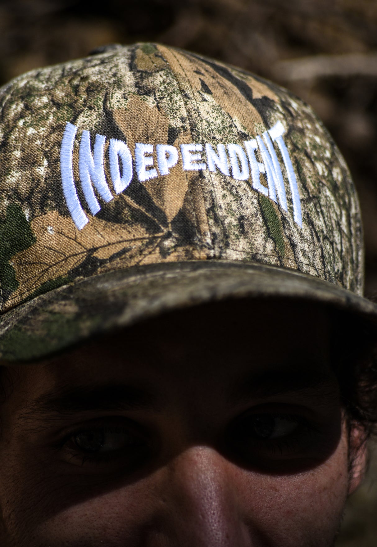 Independent Span Logo Snapback Structured Hat Realtree APX Mid Profile Hat
