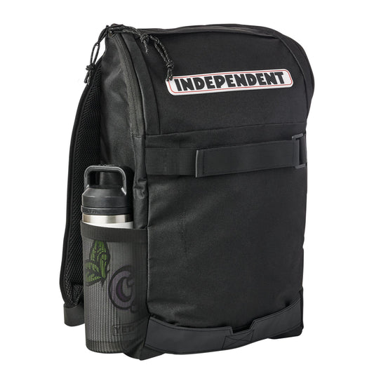 Independent Bar Logo Backpack- Black