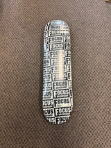 Focus Repeater Logo Skateboard Deck 8.5"