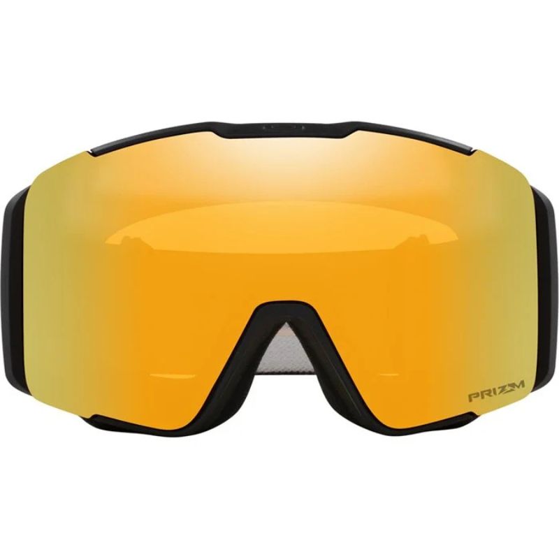 Oakley Line Miner™ Pro M Snow Goggles - 2026 Matte Black Strap Prizm 24k Lens + Bonus Prizm Clear Lens