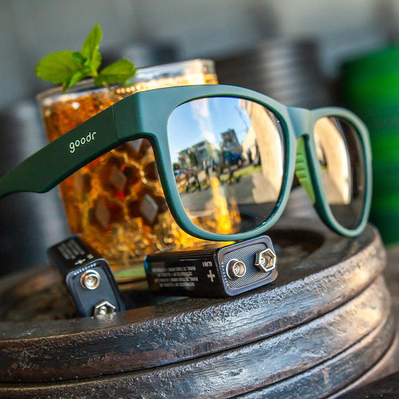 Goodr BFGs Mint Julep Electroshock Sunglasses
