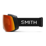 Smith 4D Mag Goggles Black + ChromaPop Photochromic Red Mirror Lens