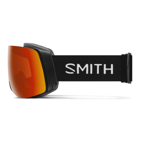 Smith 4D Mag Goggles Black + ChromaPop Photochromic Red Mirror Lens