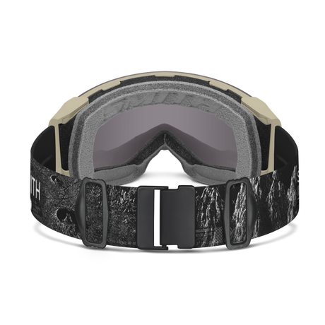 Smith 4D Mag Goggles Chalk Space Invader + ChromaPop Sun Black Gold Lens