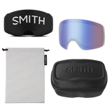 Smith 4D Mag Goggles Chalk Space Invader + ChromaPop Sun Black Gold Lens