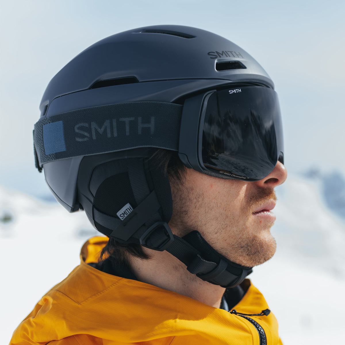 Smith 4D Mag Goggles Slate + ChromaPop Sun Black Lens 2027