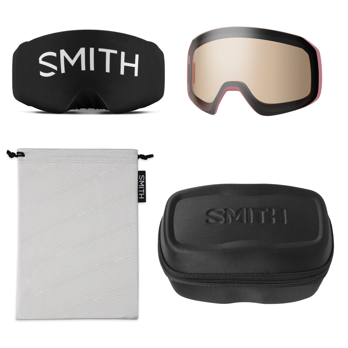 Smith 4D Mag S Goggles Birds of Prey + ChromaPop Everyday Violet Mirror Lens